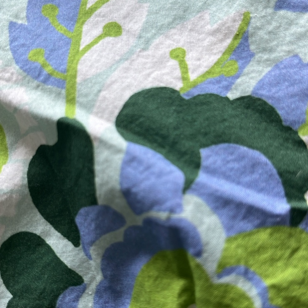 NWT- CK Bradley Floral Green and Blue Maxi Dress M - Picture 2 of 4